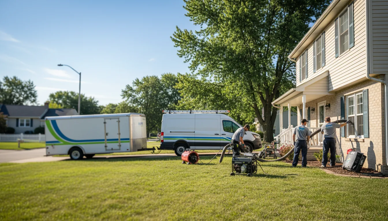 Flooded Basement Restoration And Cleanup With Repair in Delmar, IA near me
